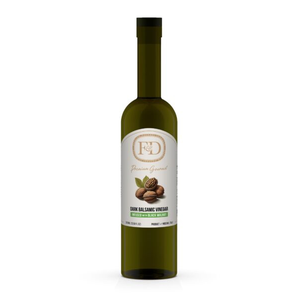 Dark Balsamic Vinegar infused with Black Walnut