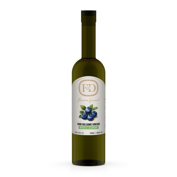 Dark Balsamic Vinegar infused with Blueberry