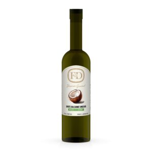 White Balsamic Vinegar infused with Coconut