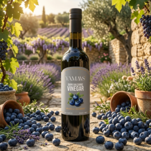 Dark Balsamic Vinegar infused with Blueberry