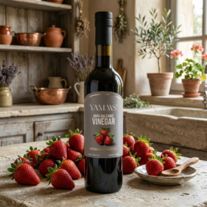 Dark Balsamic Vinegar infused with Strawberry