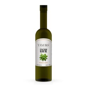 Cold-Pressed Extra Virgin Olive Oil infused with Basil