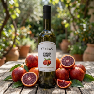 Cold-Pressed Extra Virgin Olive Oil infused with Blood Orange