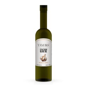 Cold-Pressed Extra Virgin Olive Oil infused with Garlic