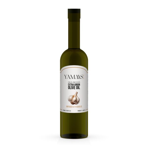 Cold-Pressed Extra Virgin Olive Oil infused with Garlic