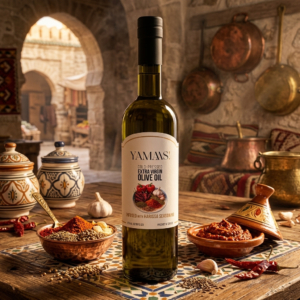 Cold-Pressed Extra Virgin Olive Oil infused with Harissa Dressing