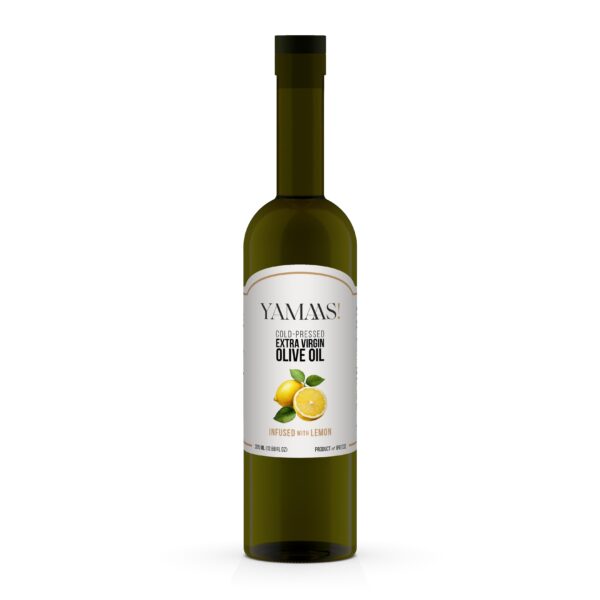 Cold-Pressed Extra Virgin Olive Oil infused with Lemon