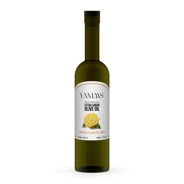 Cold-Pressed Extra Virgin Olive Oil infused with Meyer Lemon