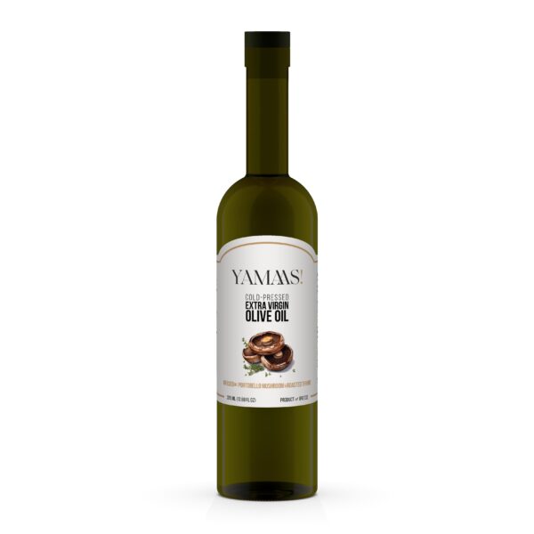Cold-Pressed Extra Virgin Olive Oil infused with Portobello Mushroom and  Roasted Thyme