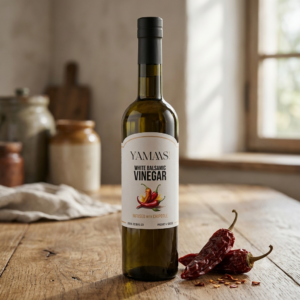 White Balsamic Vinegar infused with Chipotle