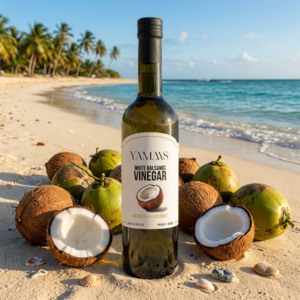 White Balsamic Vinegar infused with Coconut