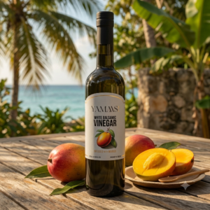 White Balsamic Vinegar infused with Mango