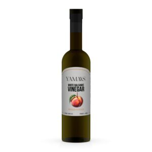 White Balsamic Vinegar infused with Peach