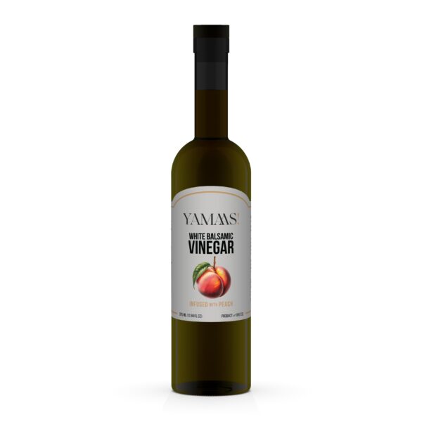 White Balsamic Vinegar infused with Peach