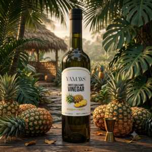 White Balsamic Vinegar infused with Pineapple