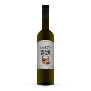 White Balsamic Vinegar infused with Smoky Bourbon
